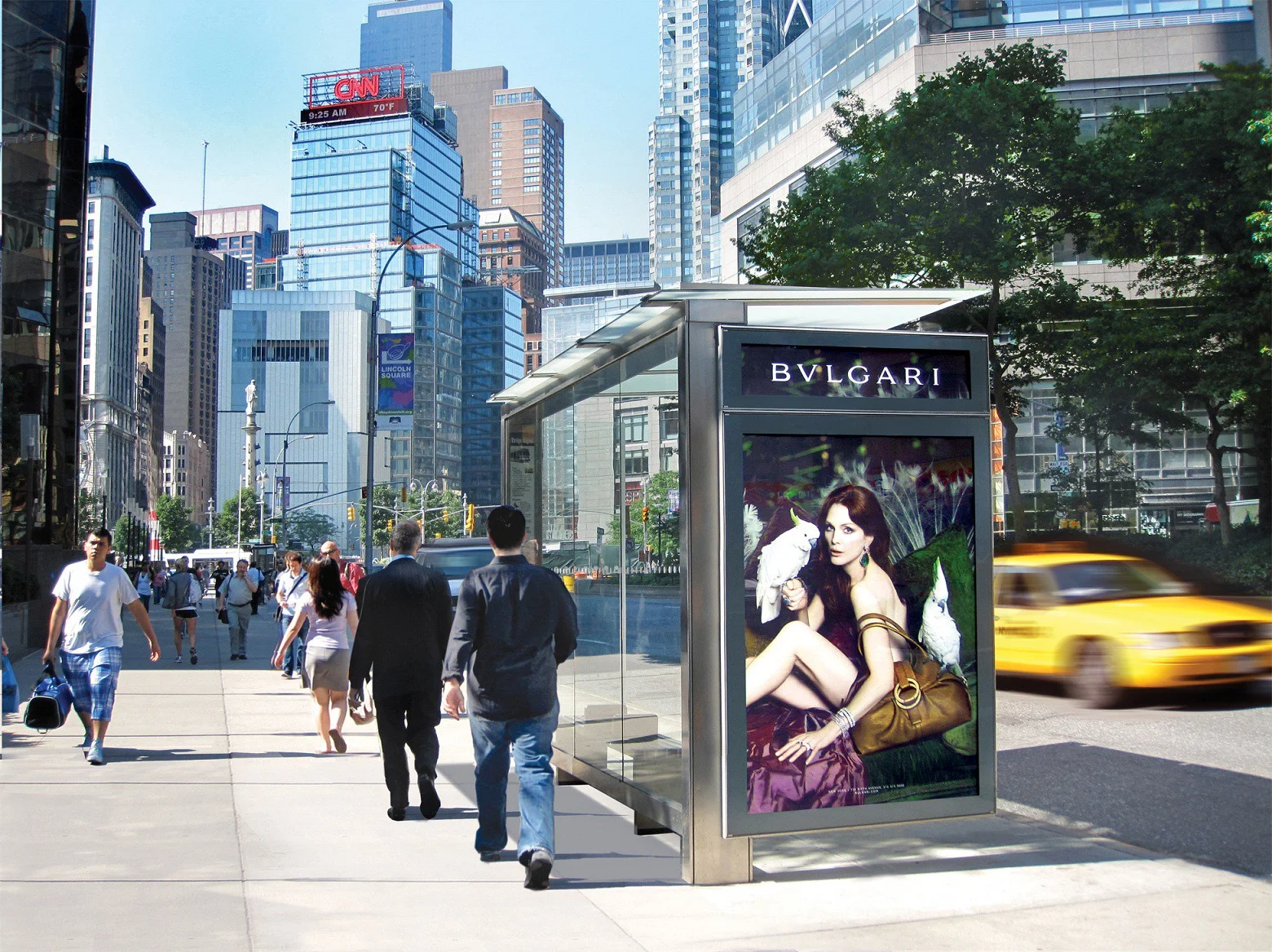 Bus Shelter Advertising NYC, Regional and International Inspiria Outdoor  Inspiria Outdoor Advertising
