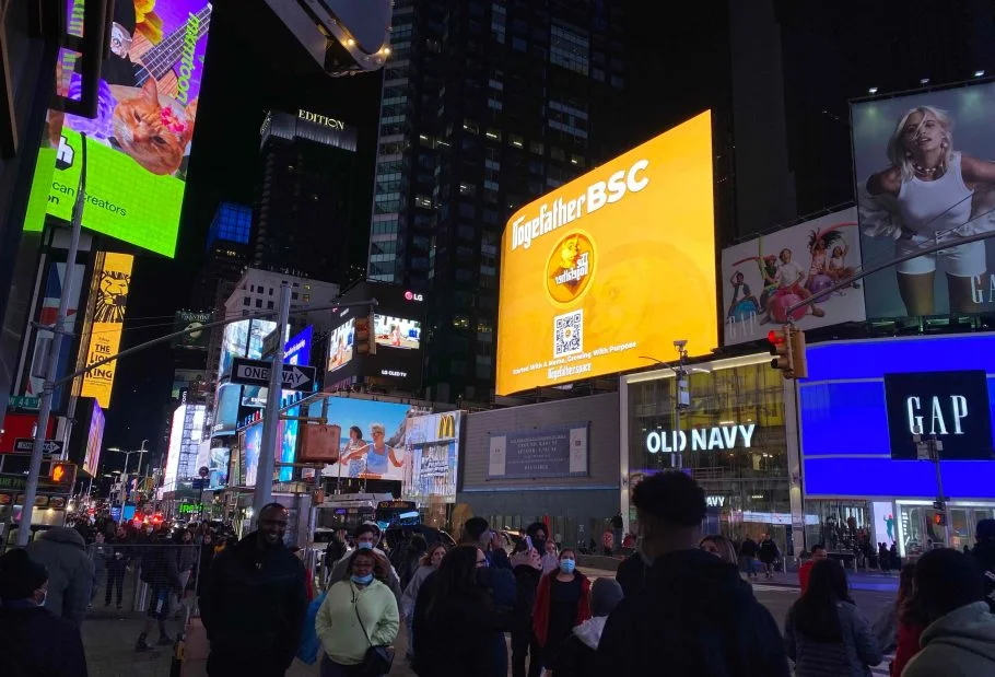 Times Square The Beast Digital Billboard Advertising