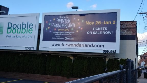 Westchester Winter Wonderland 30 Sheet Poster Advertising